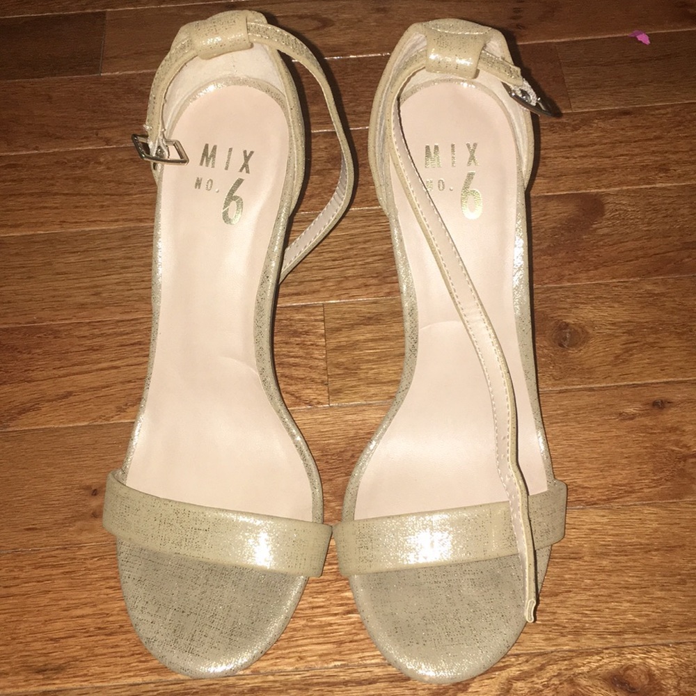 Used gold heels